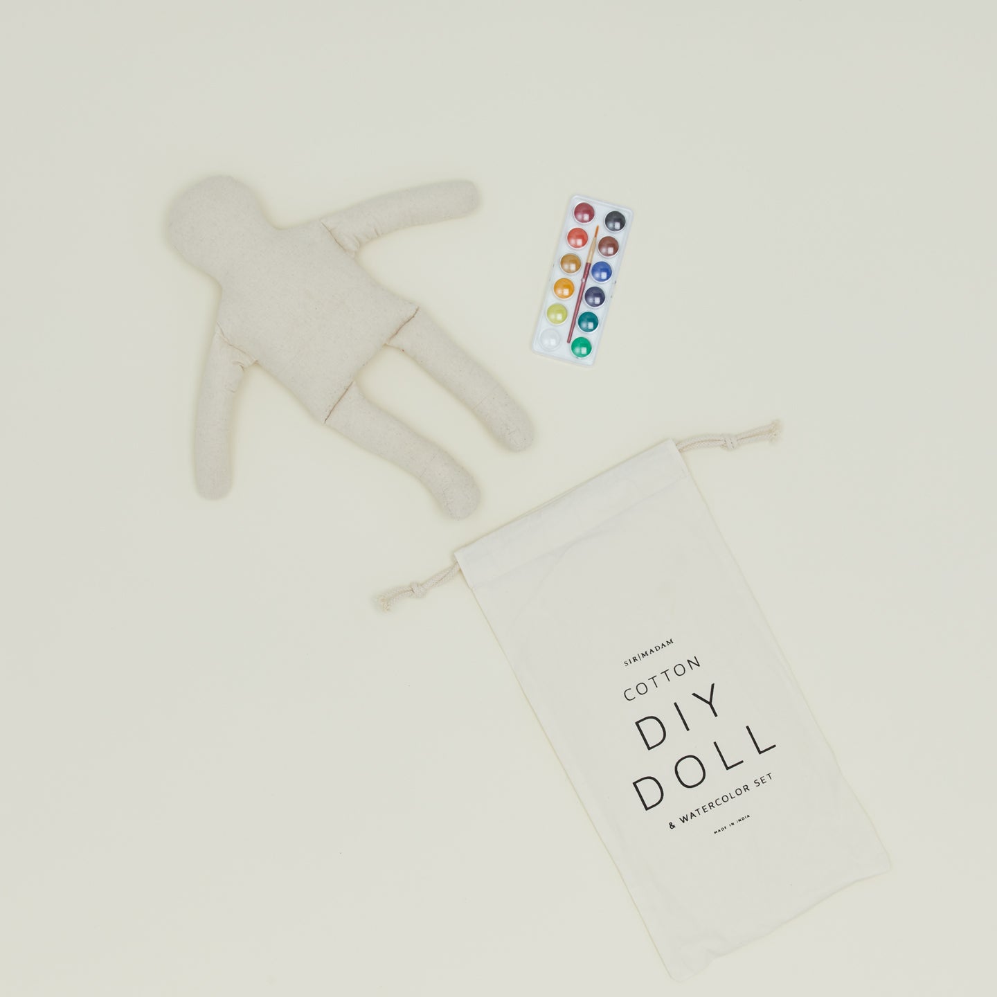 DIY Watercolor Doll