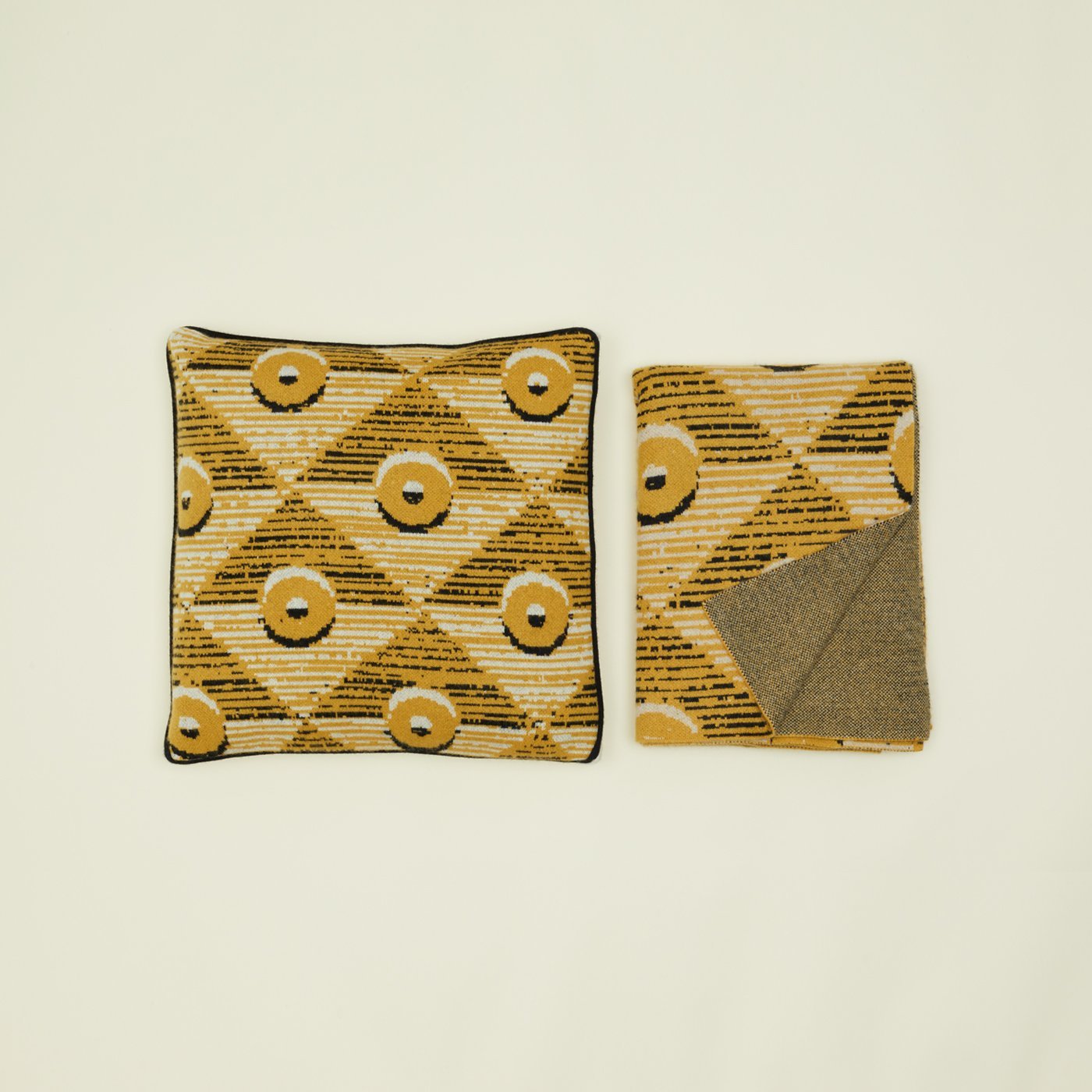 Cashmere Throw - Domino