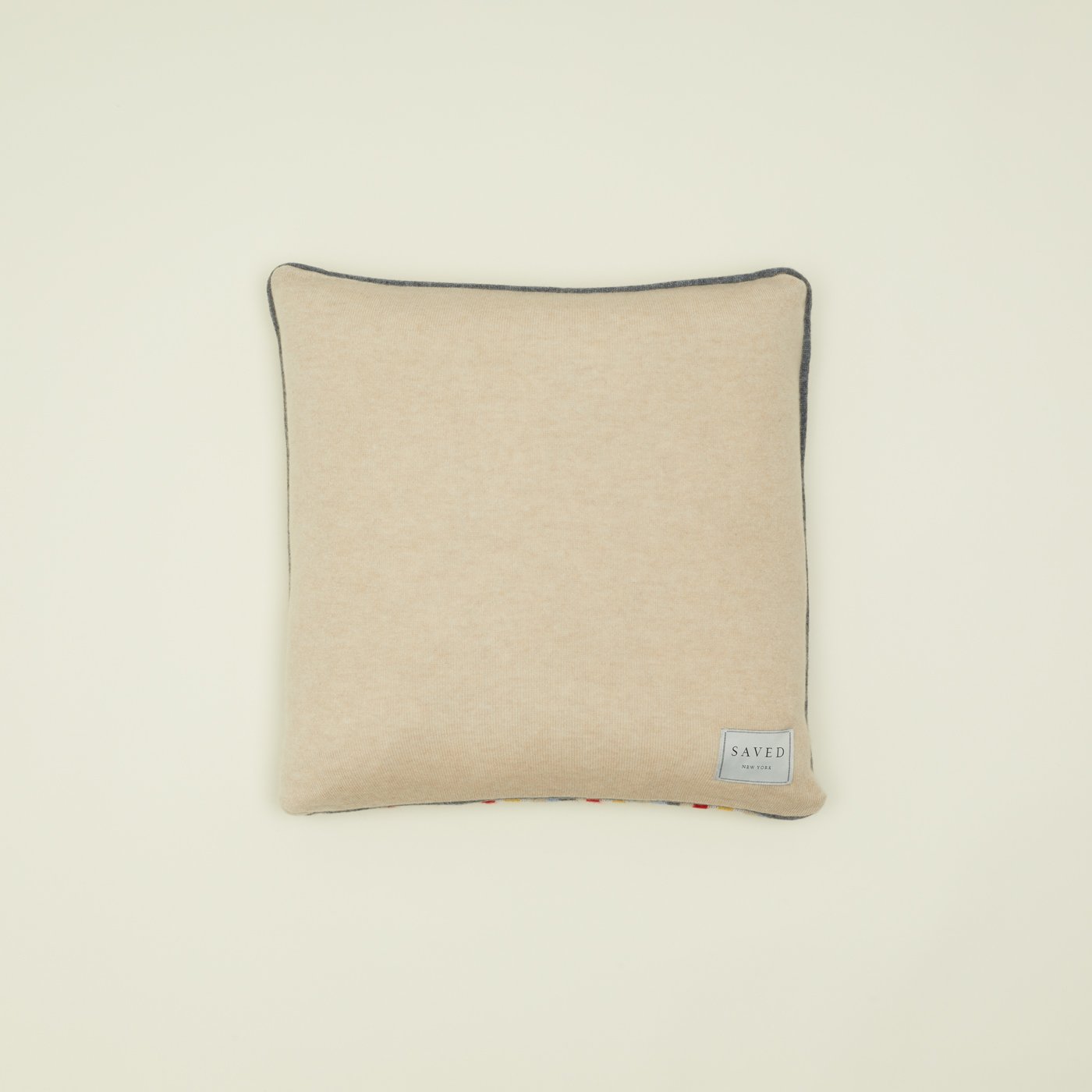 Cashmere Pillow - Shaker Stripes