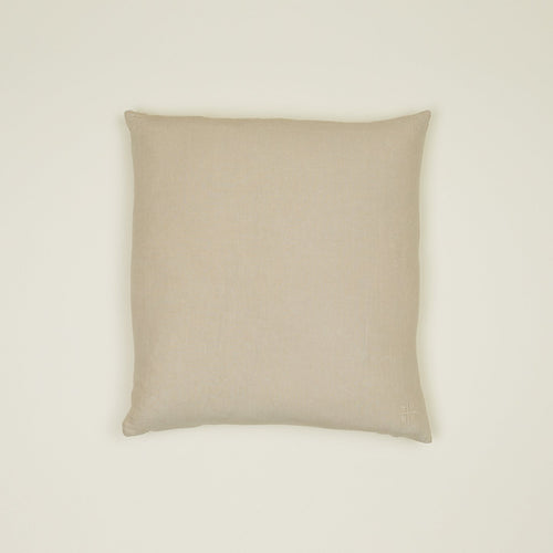 Simple Linen 22x22 Pillow - Flax