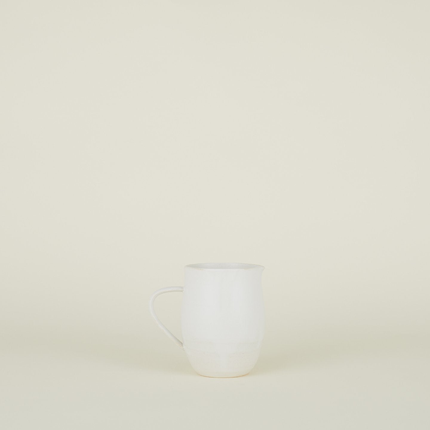 Stoneware Pitcher - Eggshell