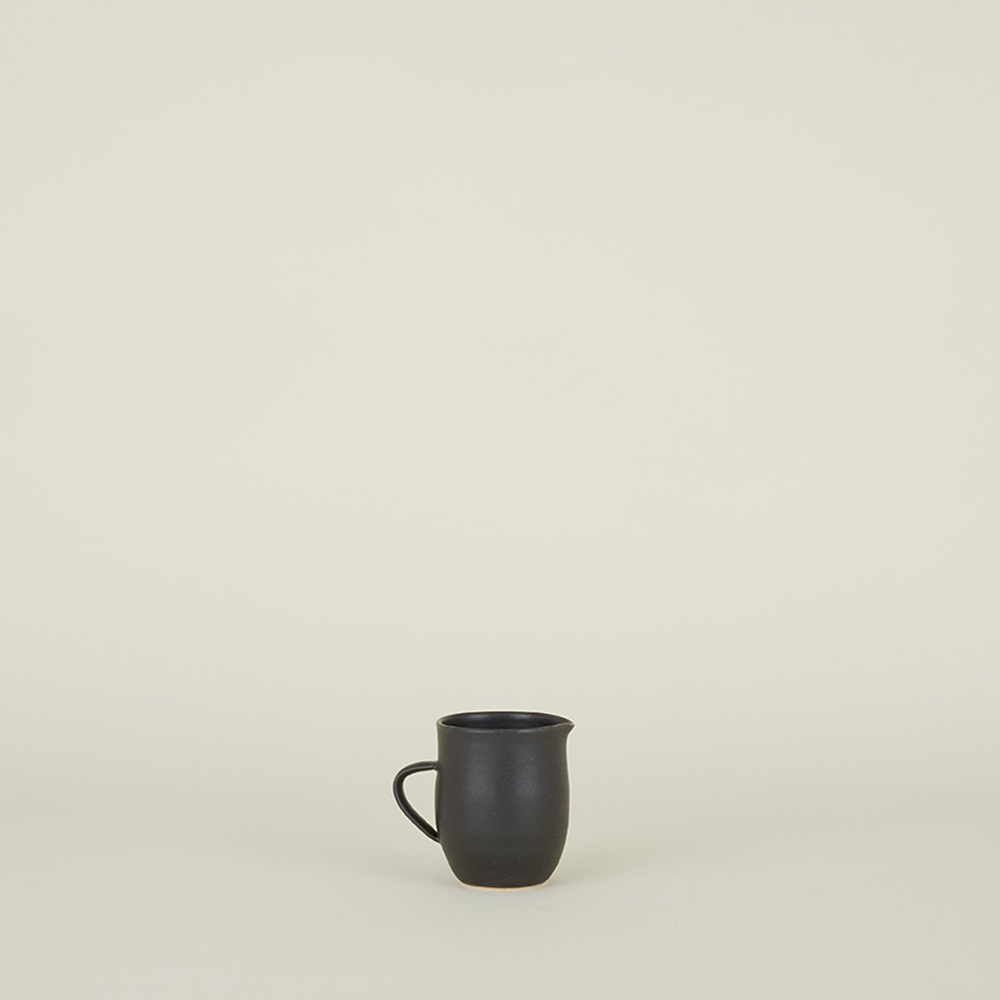 Stoneware Creamer - Black