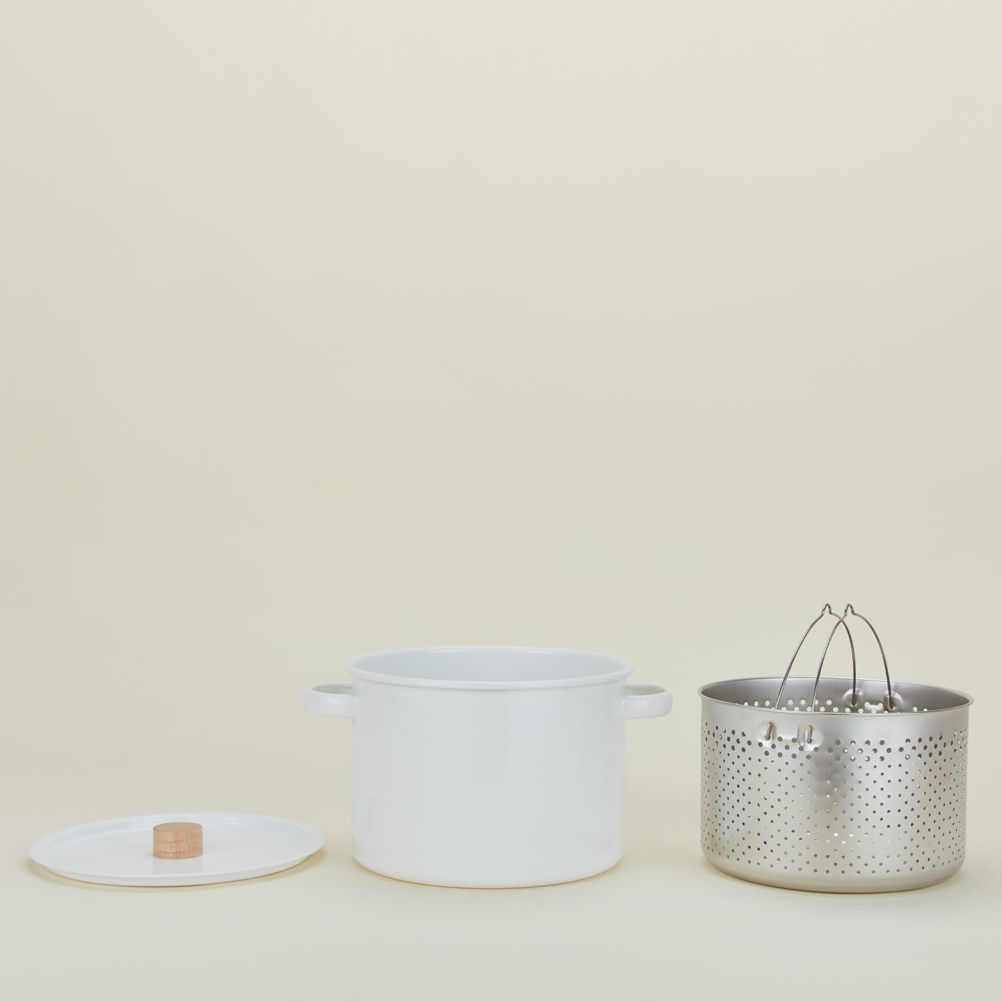 Enameled Pasta Pot