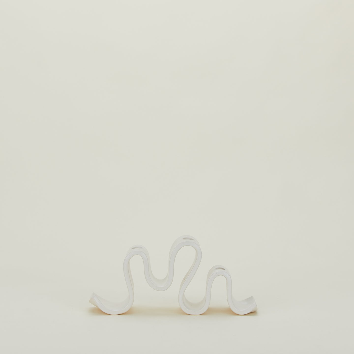 Stoneware Wyat Candelabra.