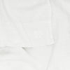 Simple Linen Flat Sheet - White