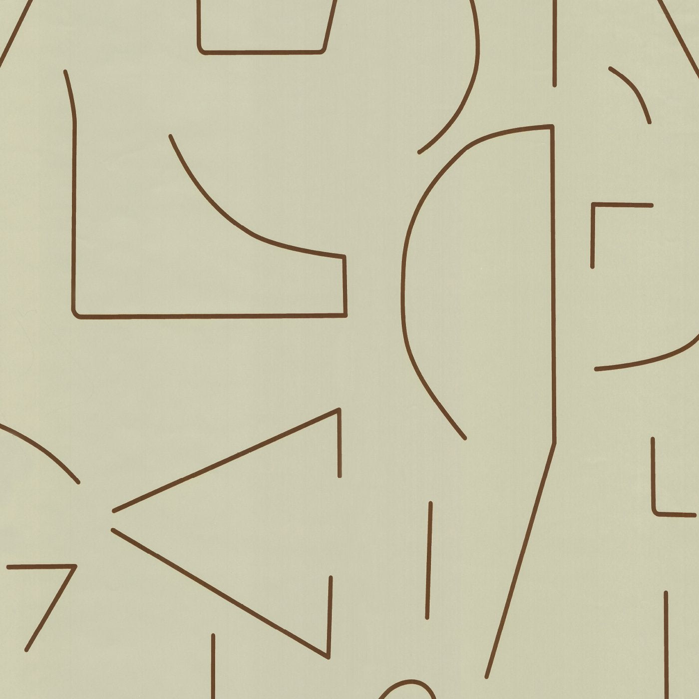 Almost Shapes Wallpaper - Bone