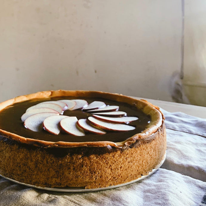 Serving: Spiced Apple Cake