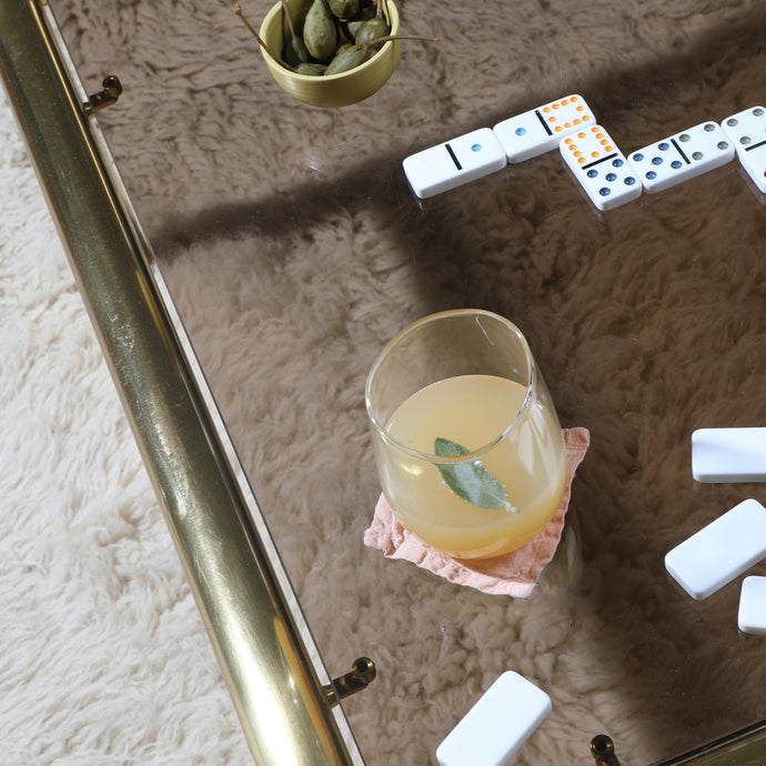 Cheers: our pear cocktail