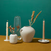 Stoneware Vase - Eggshell