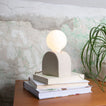 Mima lamp in sand