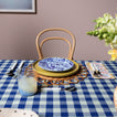 Splatter Salad Plate, Set of 4 - White/Ivory