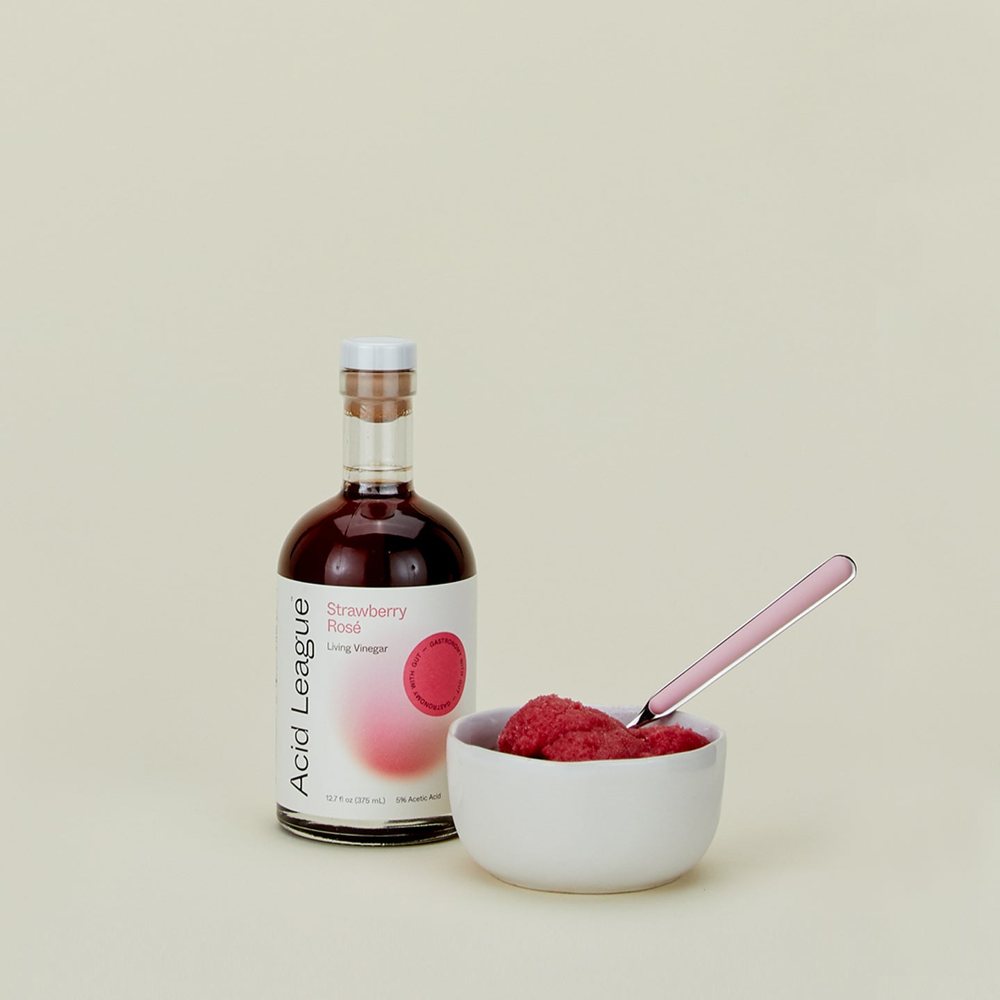 Strawberry Rose Living Vinegar