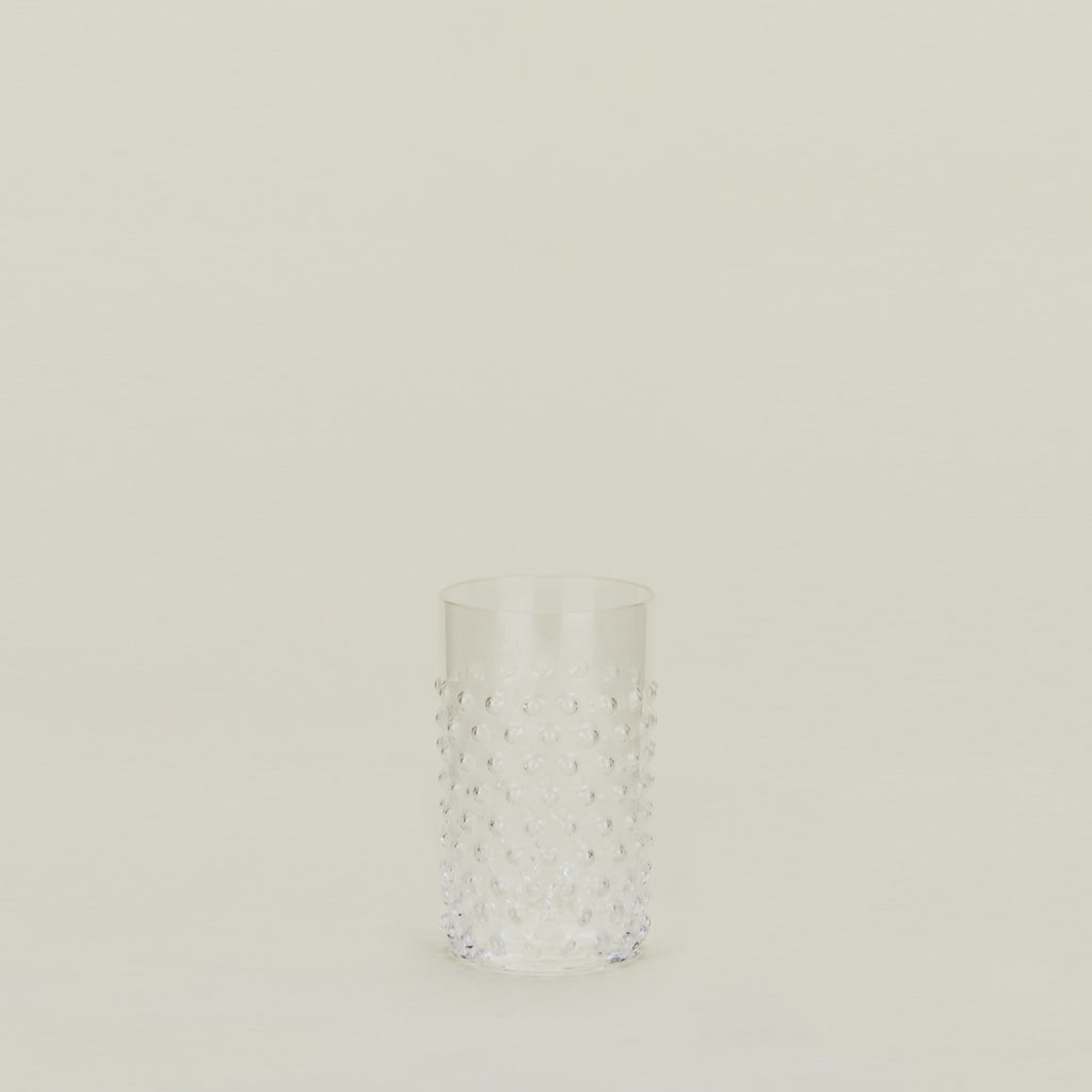 Hobnail Tumbler - Clear