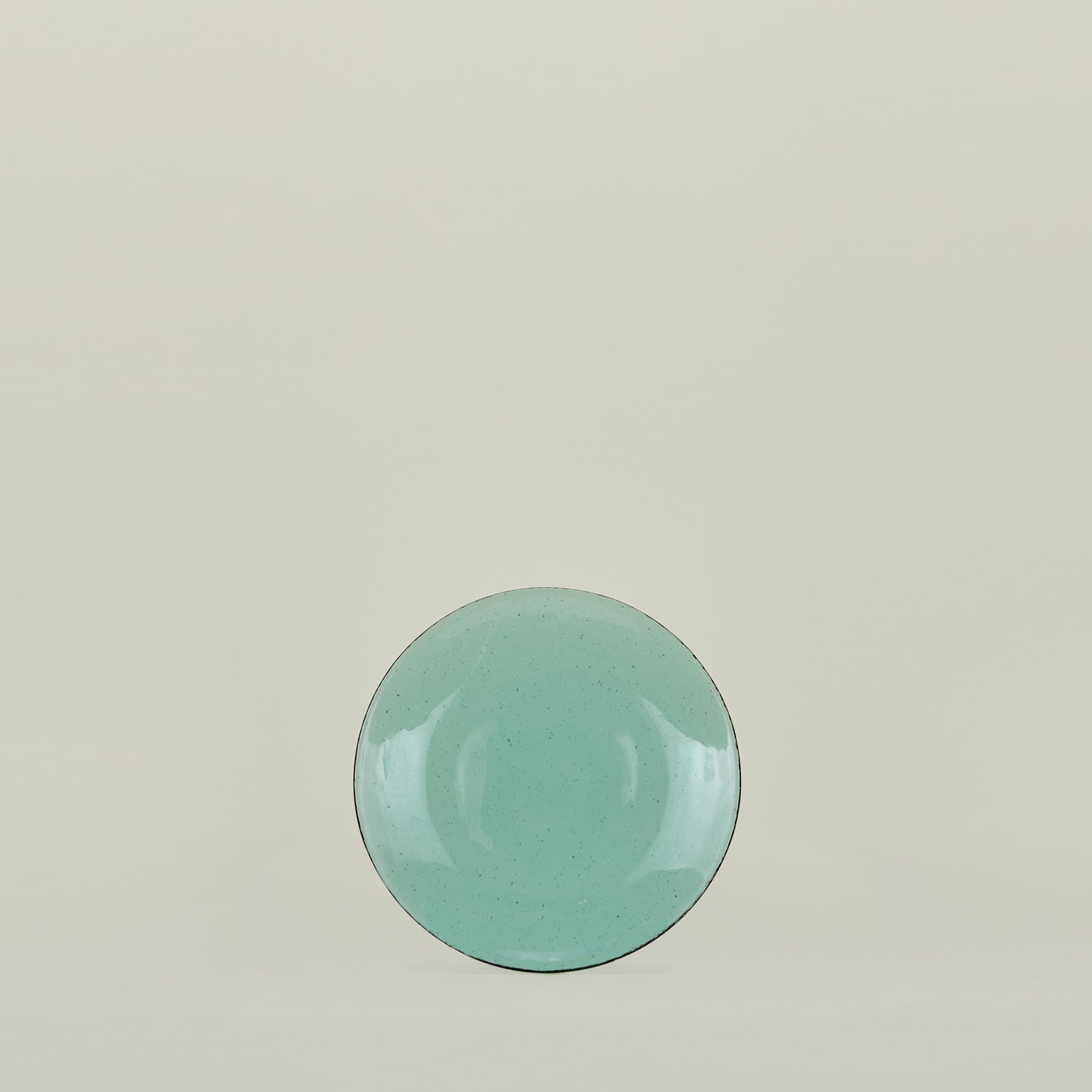 Glass Salad Plate - Jade