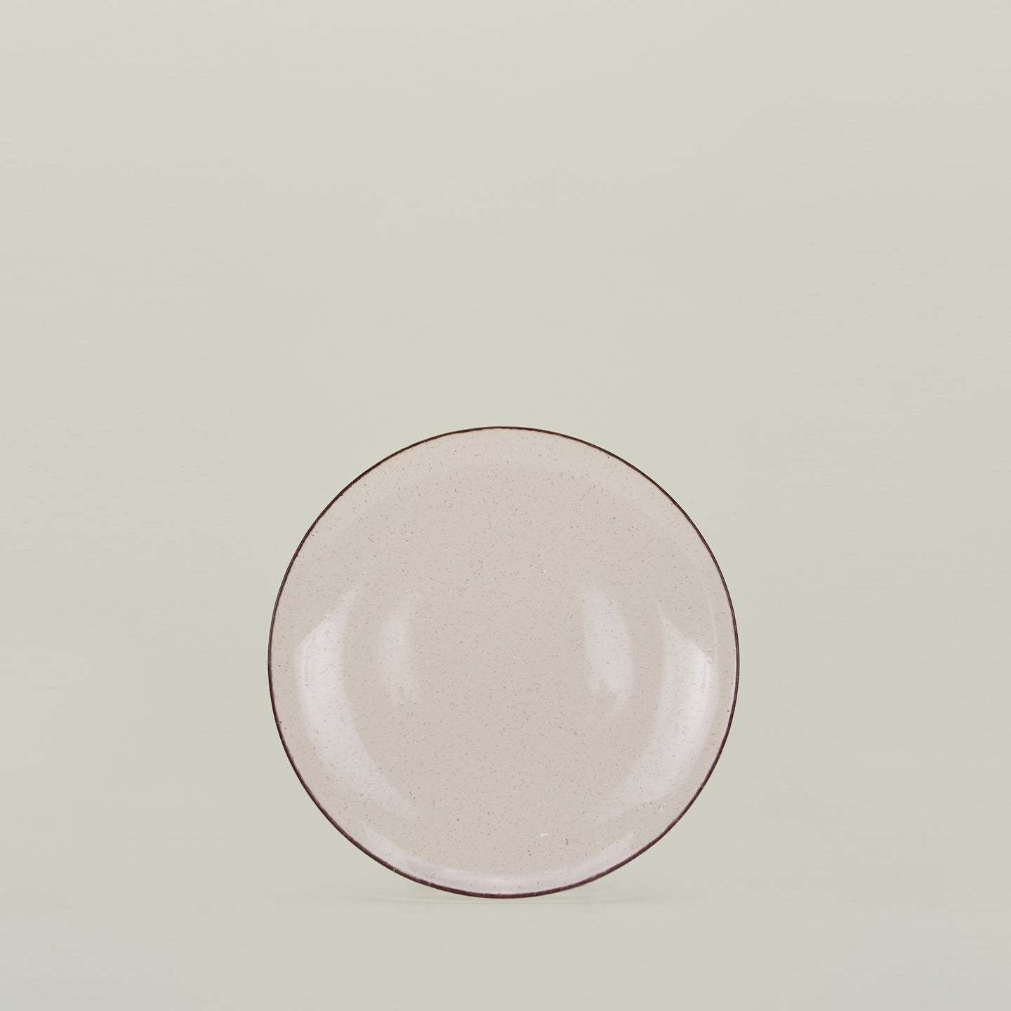 Glass Dinner Plate - Blush