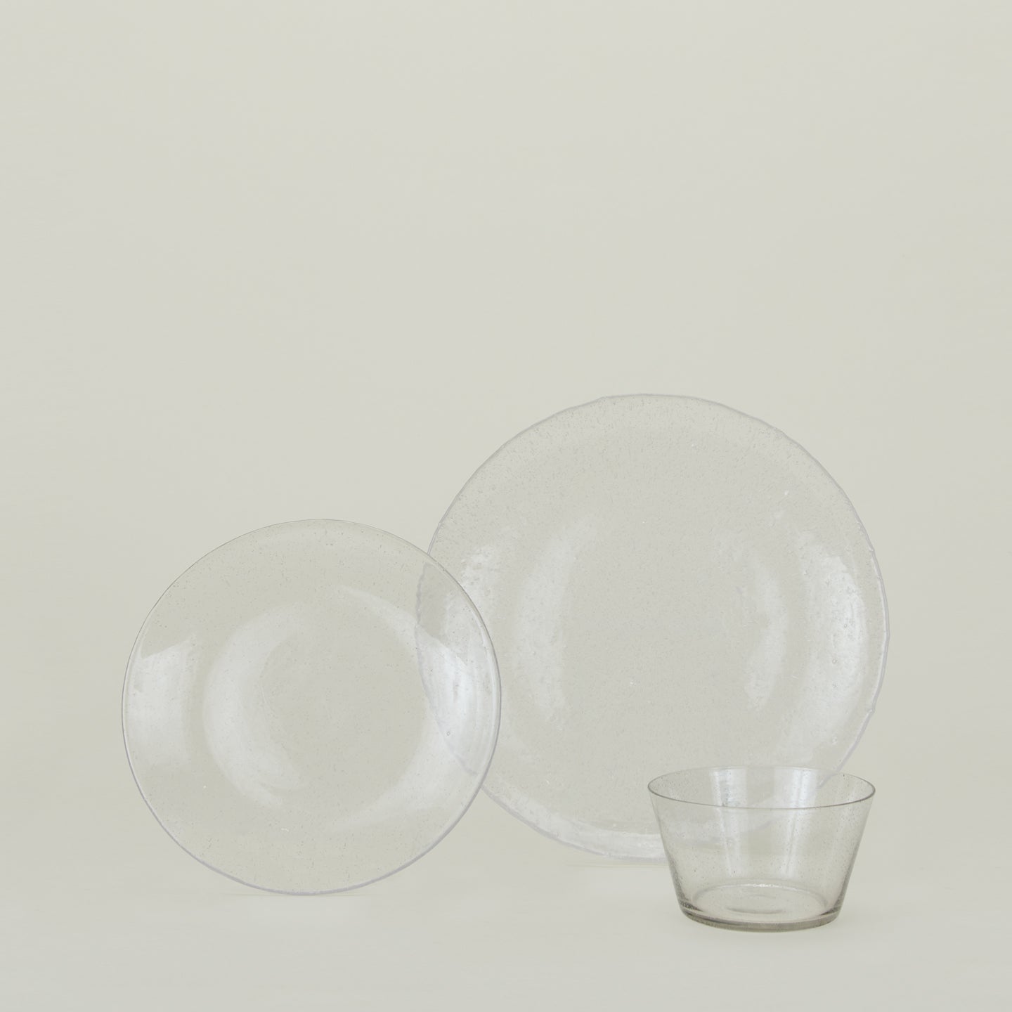 Glass Dinner Plate - Clear