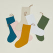 Simple Linen Stocking - Olive