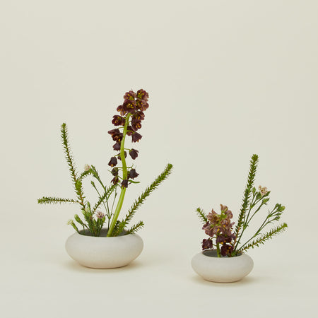 Stoneware Ikebana Vase - Natural – Hawkins New York