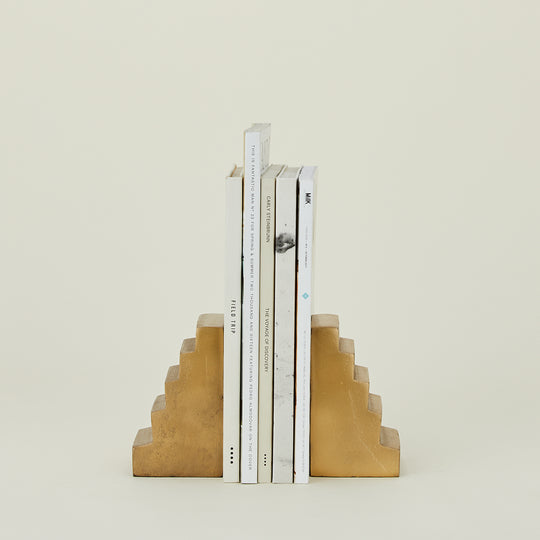 Stair Bookends, Set of 2