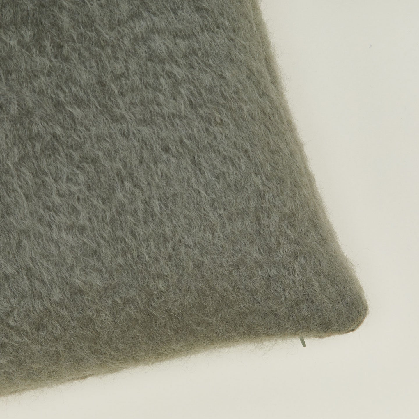 Solid Mohair Pillow - Olive