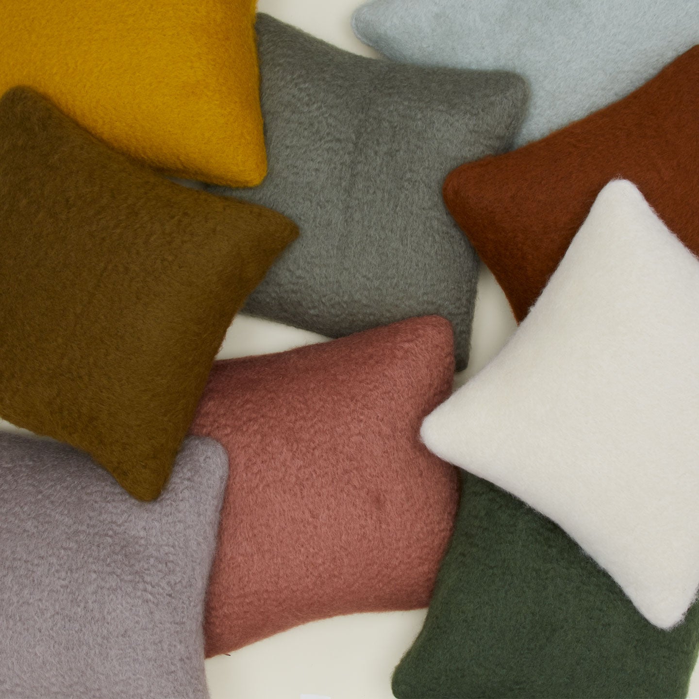 Mohair Pillow - Terracotta – Hawkins New York