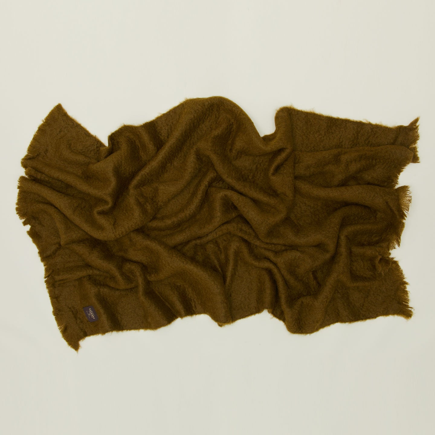 Solid Mohair Throw - Bronze – Hawkins New York