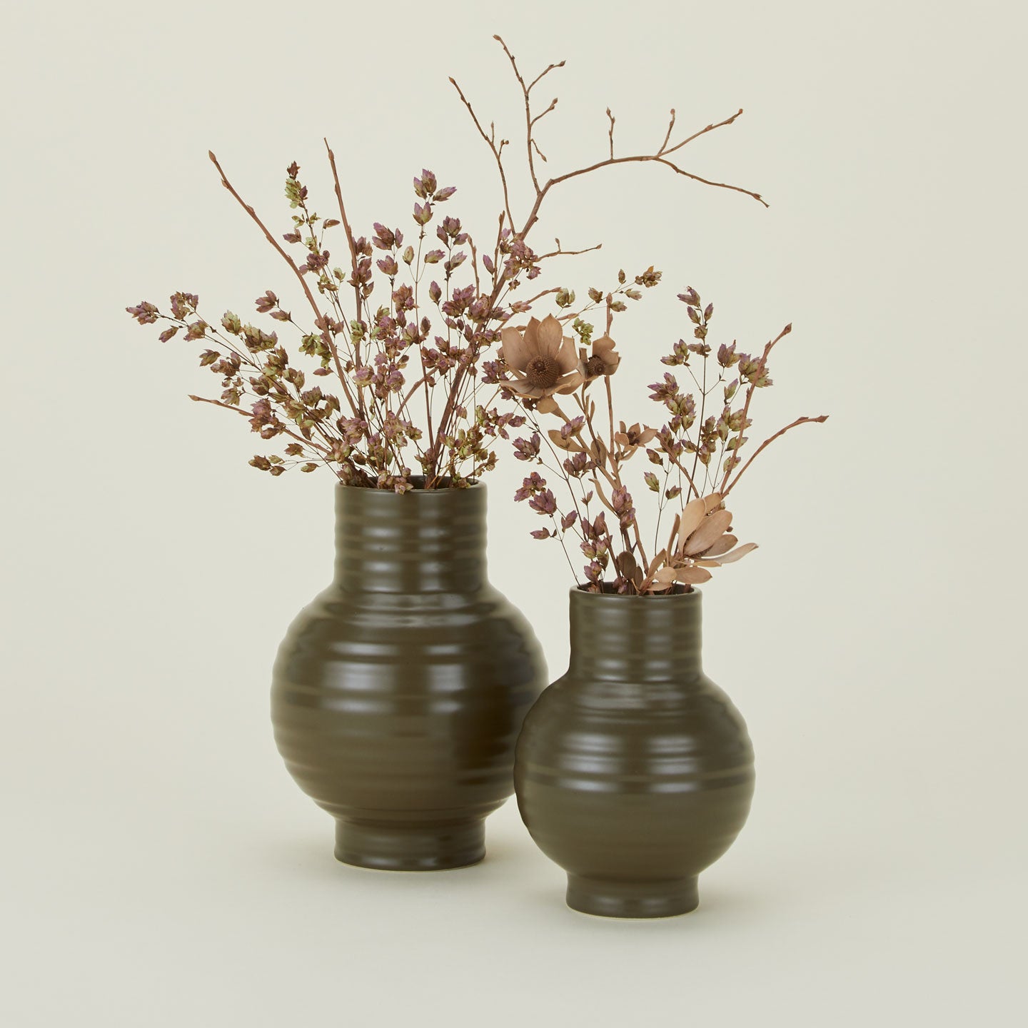 Essential Ceramic Vase - Olive – Hawkins New York