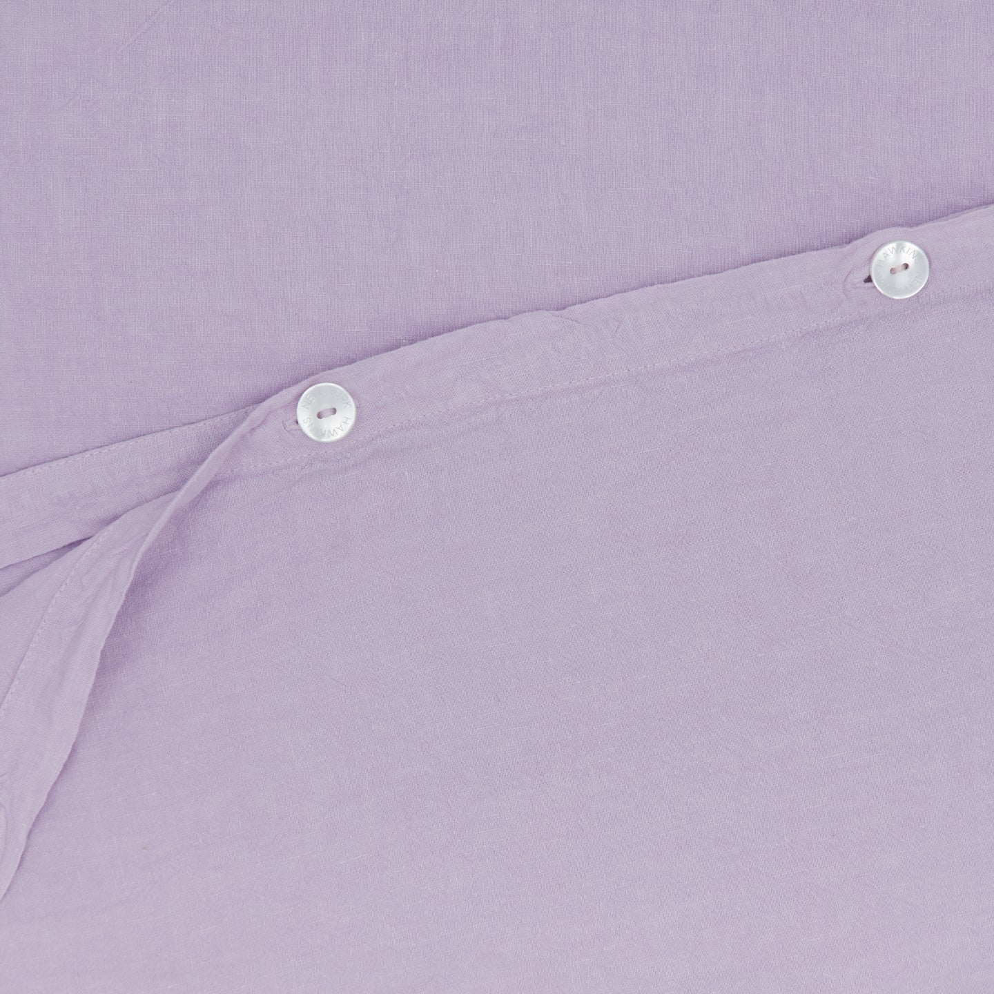 Simple Linen Duvet - Lilac
