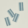 Essential Striped Dinner Napkin, Set of 4 - Sky/Peacock