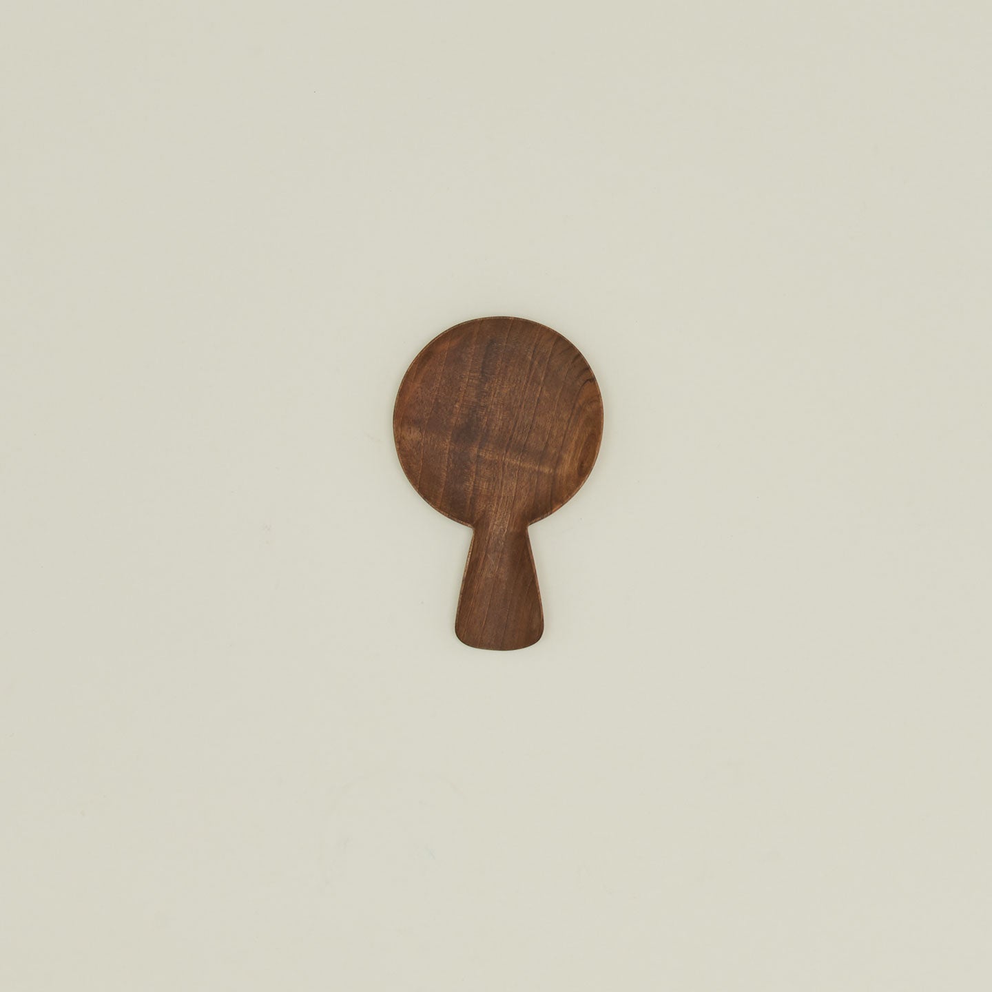 Hand Carved Walnut Spoon Rest + Handle