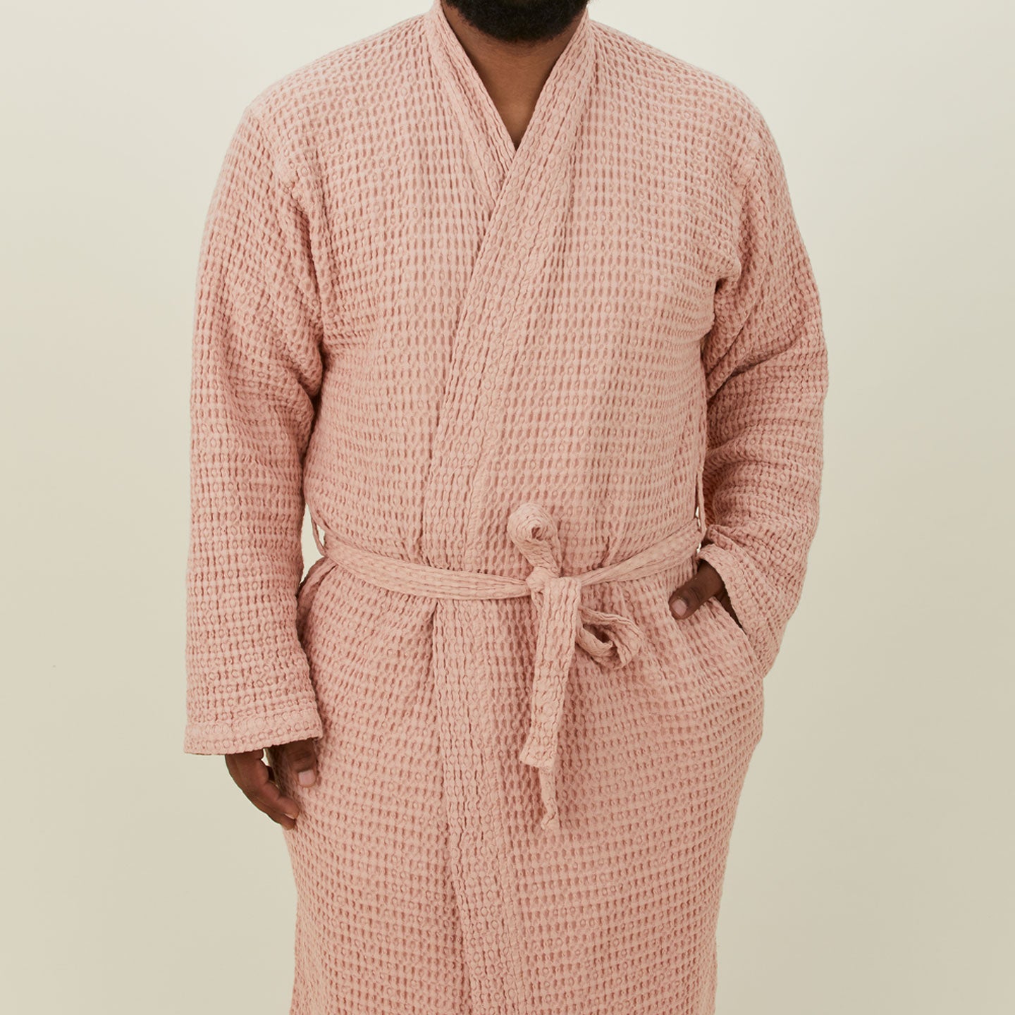 Simple Waffle Bathrobe