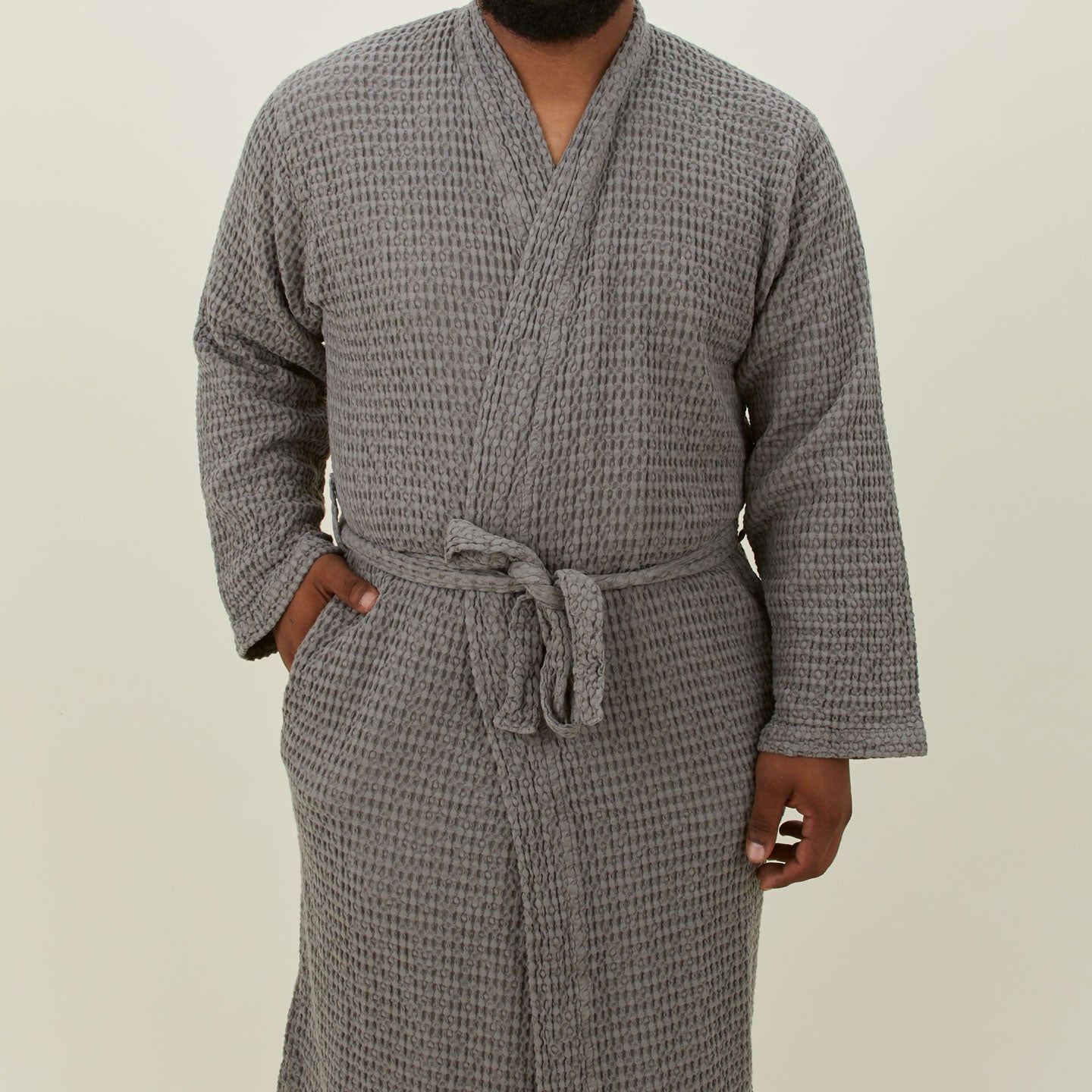 grey waffle dressing gown Mens Next Charcoal Grey Lightweight Waffle Dressing Gown M