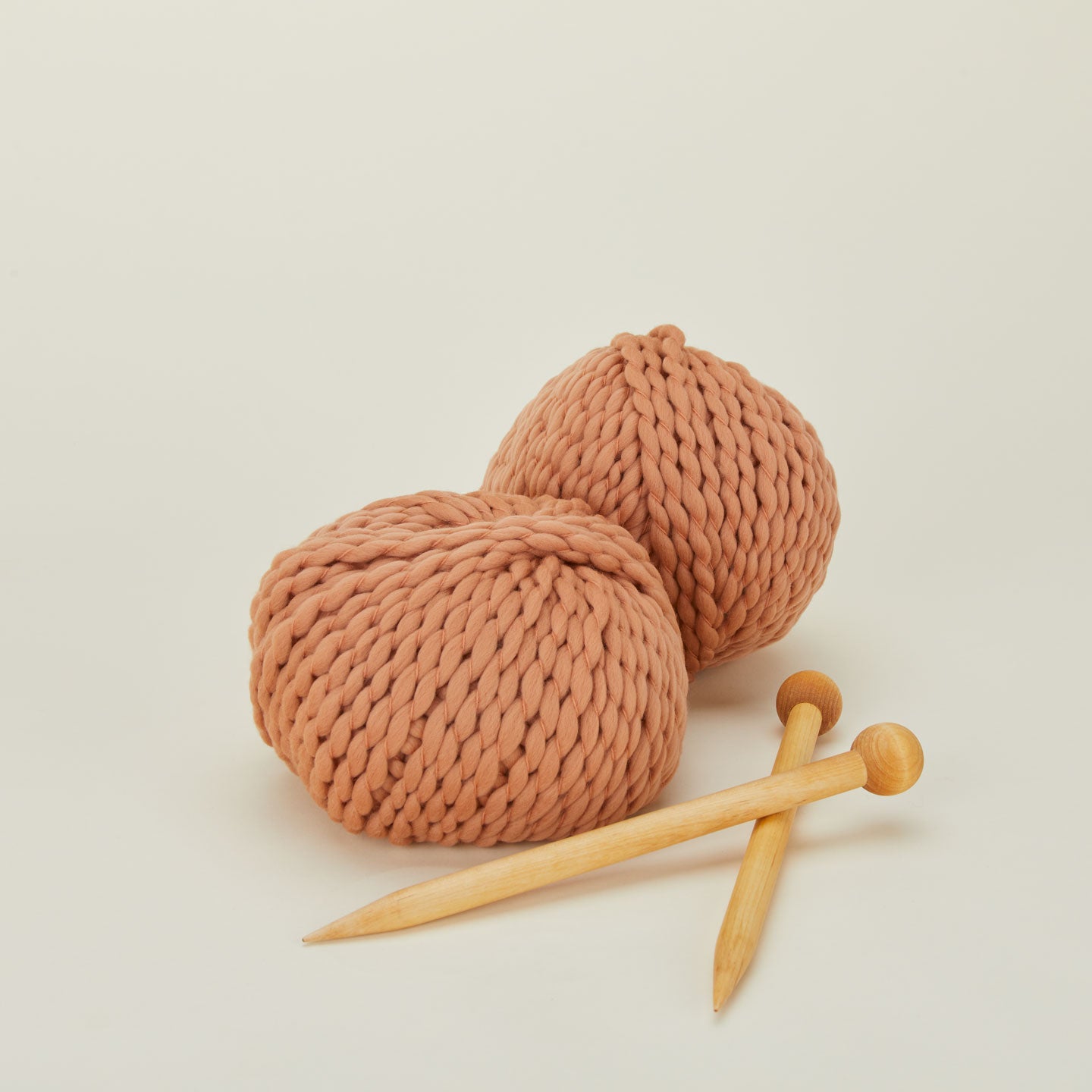Scarf Knitting Kit - Camel
