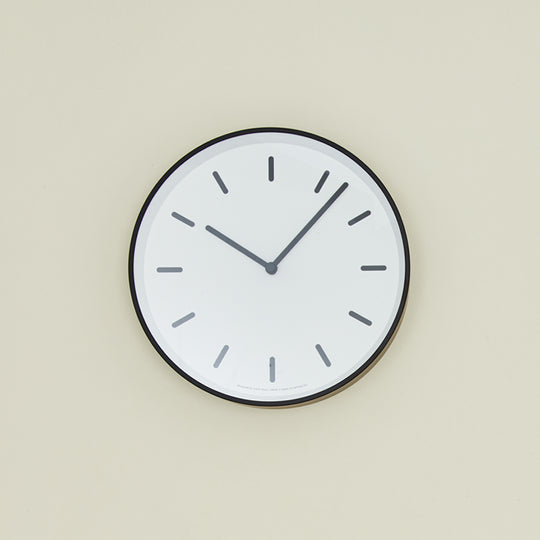 Graphic Wall Clock - Black