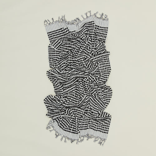 Dotted Towel - Black