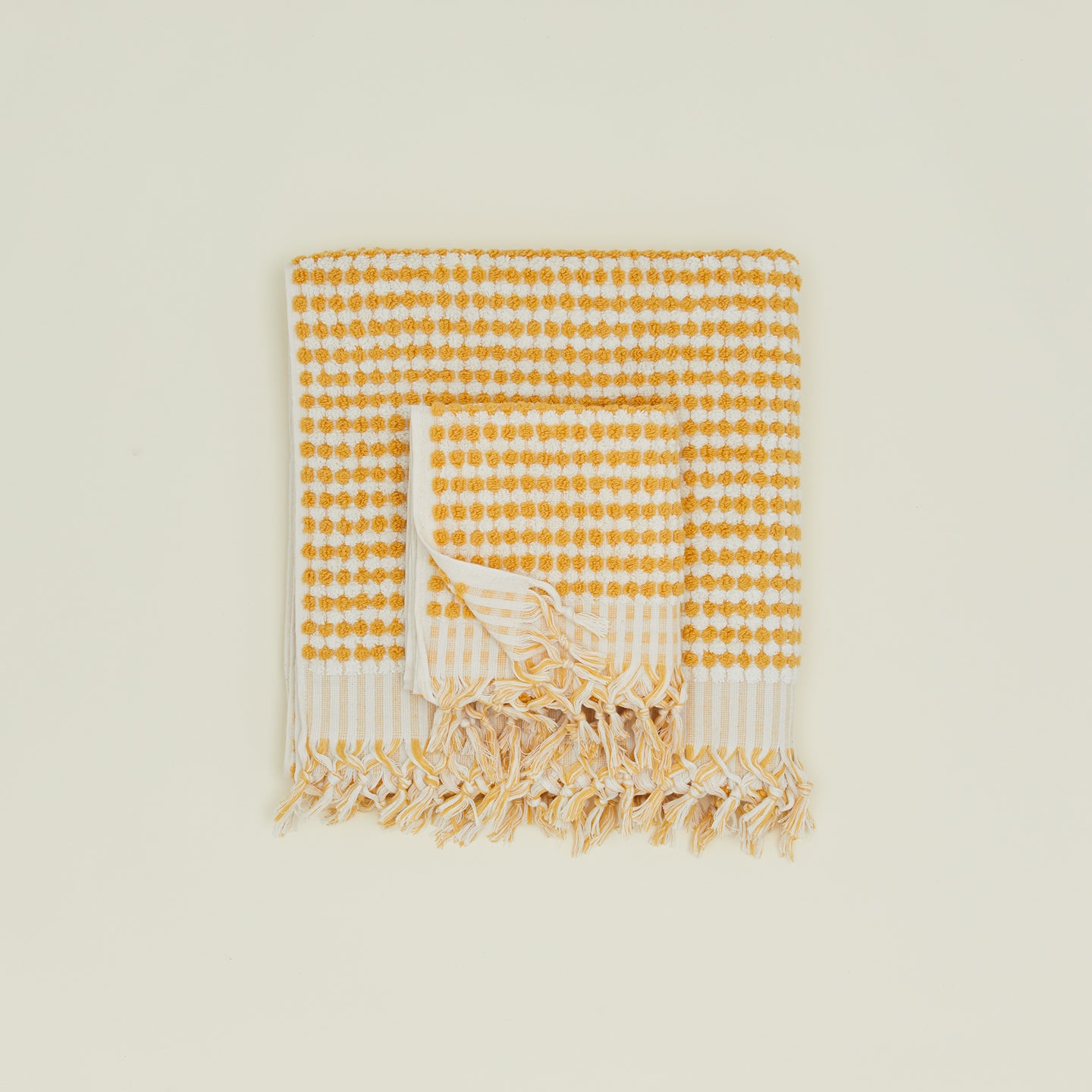 Dotted Towel - Mustard