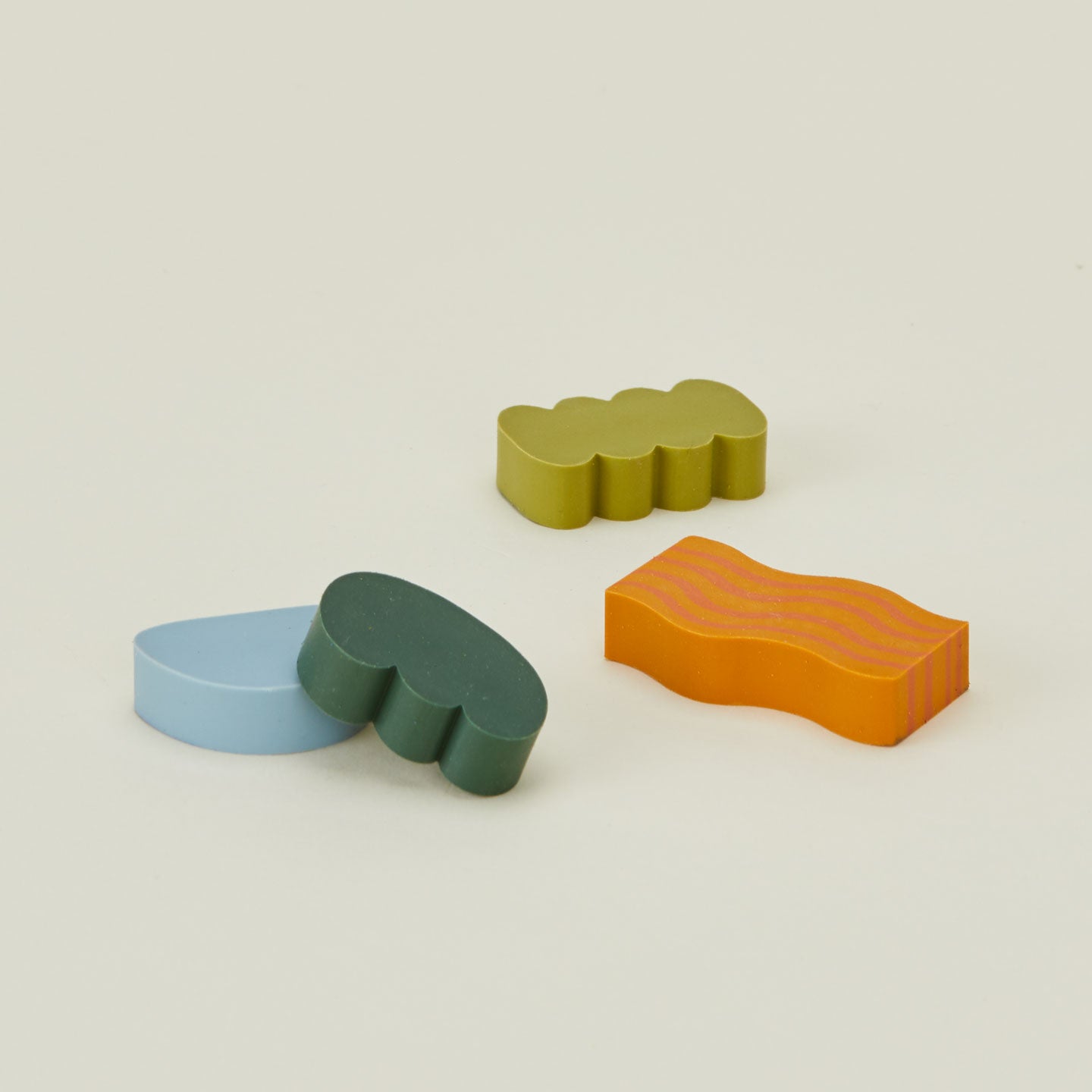 Curious Shapes Erasers