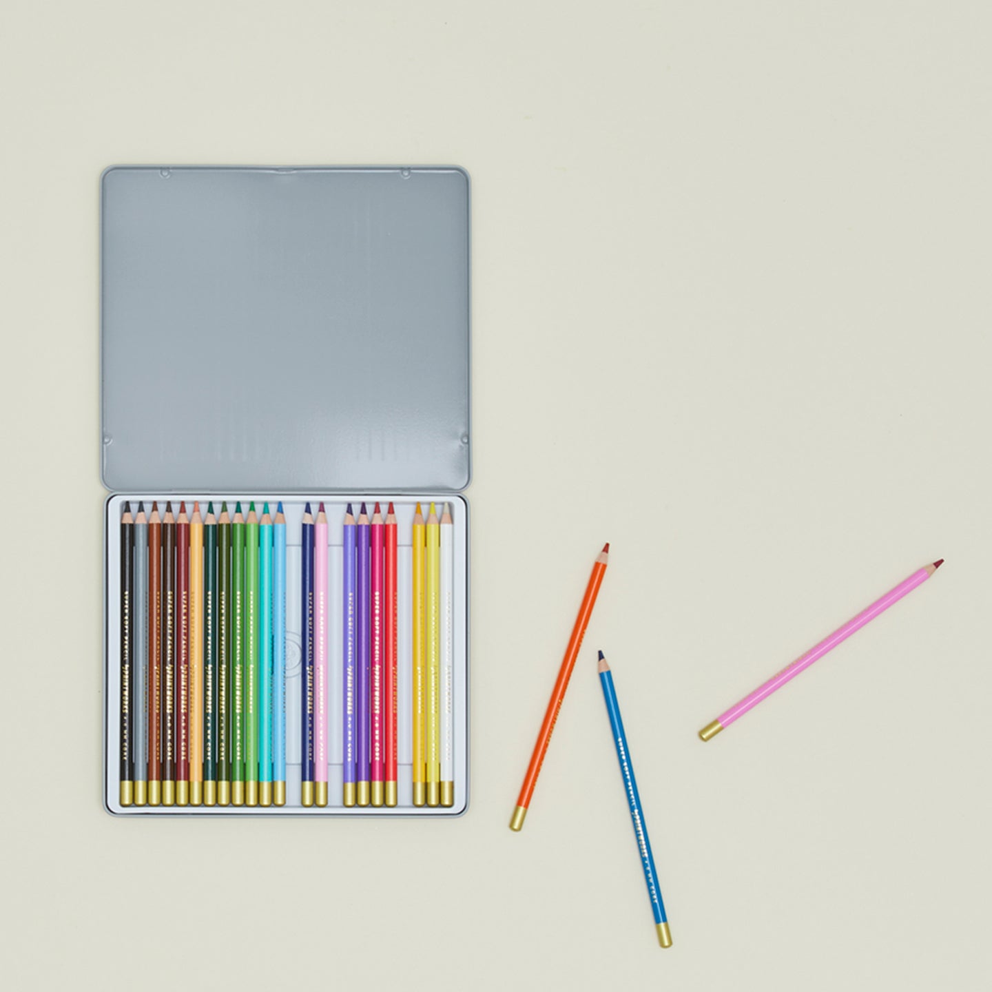Mixed Colored Pencils, Set of 24