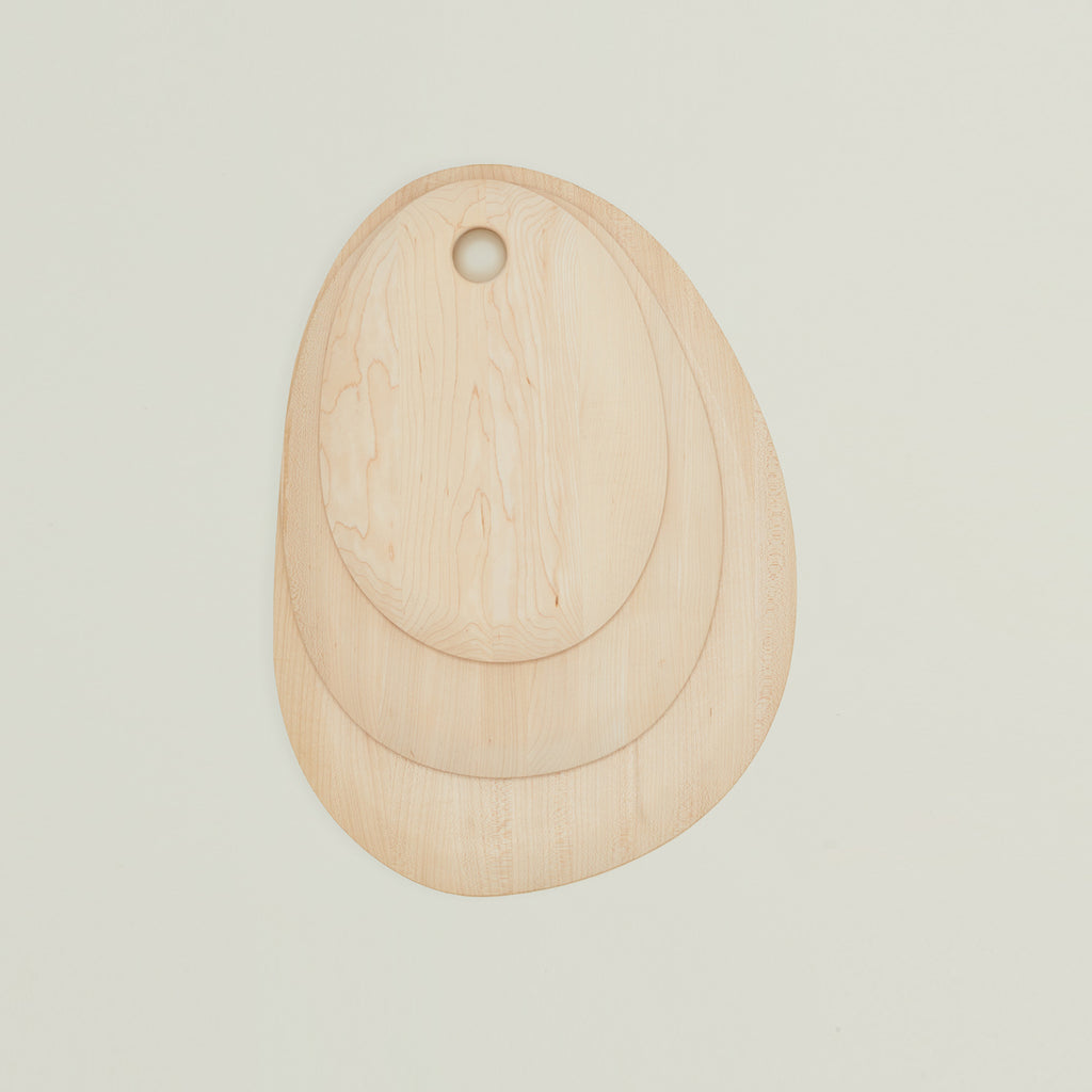 Pebble Cutting Board - Maple