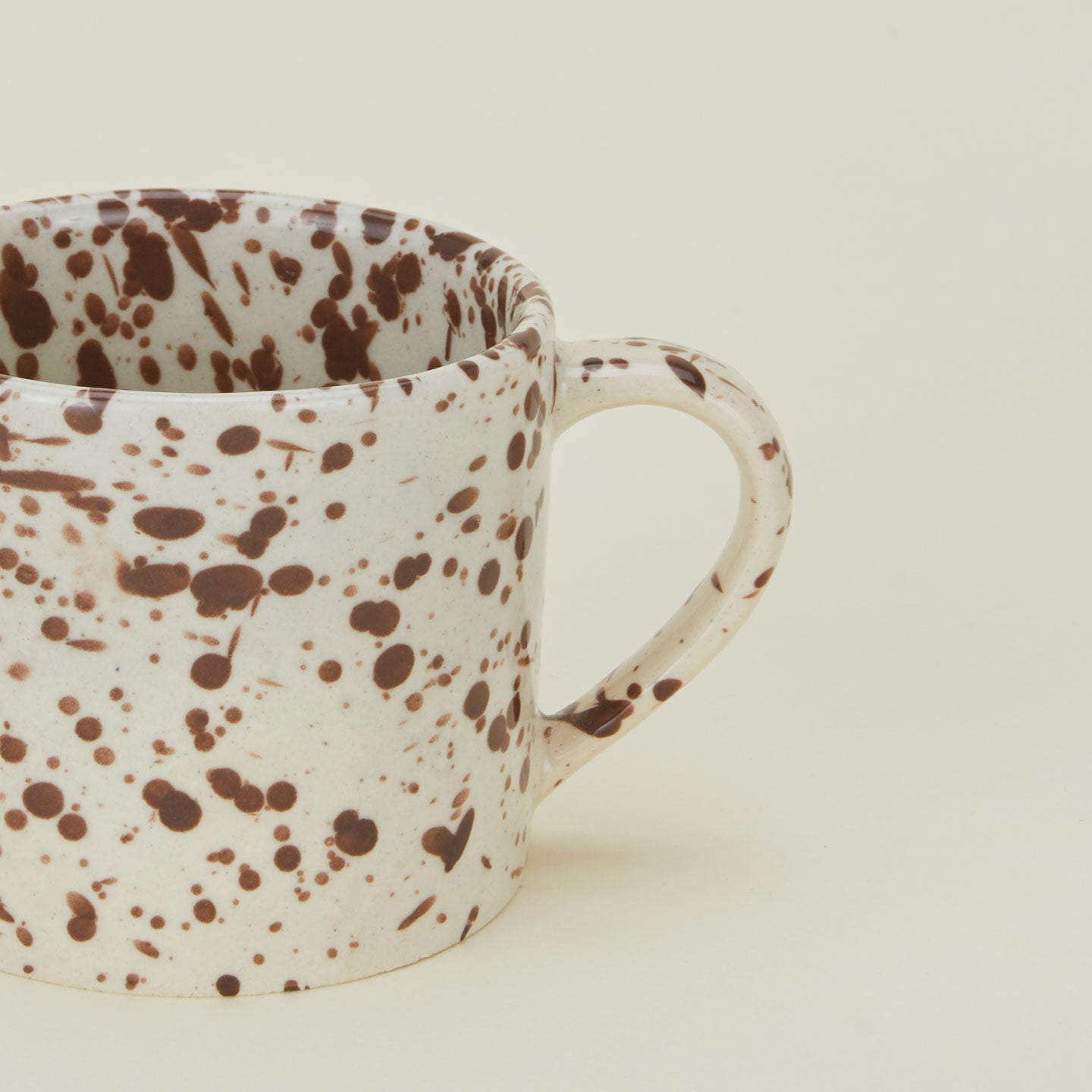 Splatterware Mug, Set of 4 - Cacao