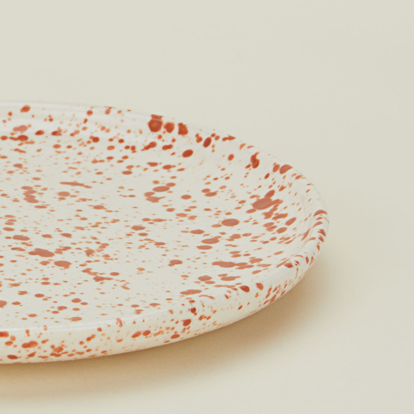 Splatterware Plate, Set of 4 - Terra