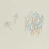 Iridescent Cocktail Umbrella, Set of 35
