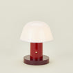 Red and plum setago rechargeable lamp