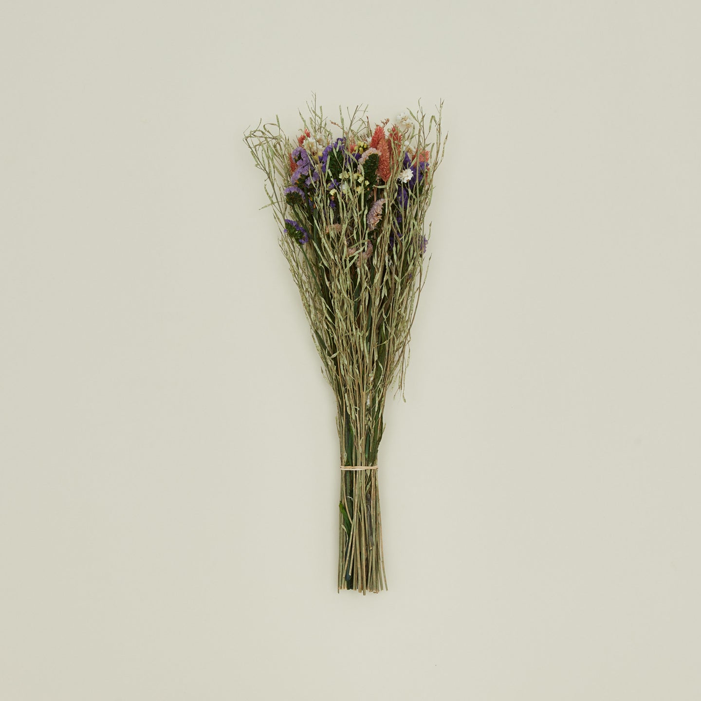 Cottage dried floral bouquet.