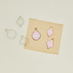 Ornament cookie cutter set with cookies