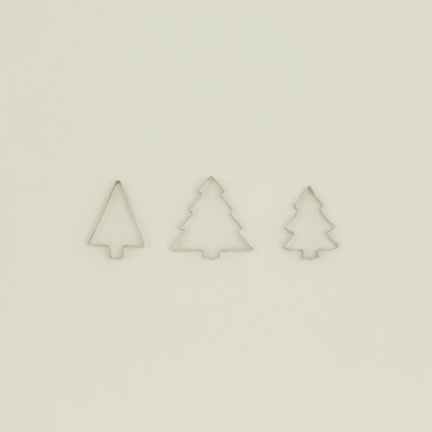 Tree cookie cutter set of 3