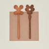 Floral Salad Servers