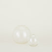 Aurora sphere vase family in clear