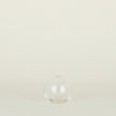 Small aurora sphere vase in clear
