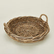 Detailed view of Rattan tray